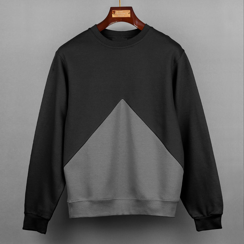 Custom Triangle Panel Sweatshirt