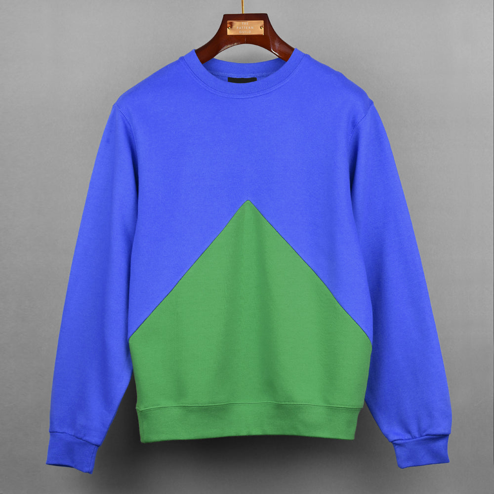 Custom Triangle Panel Sweatshirt