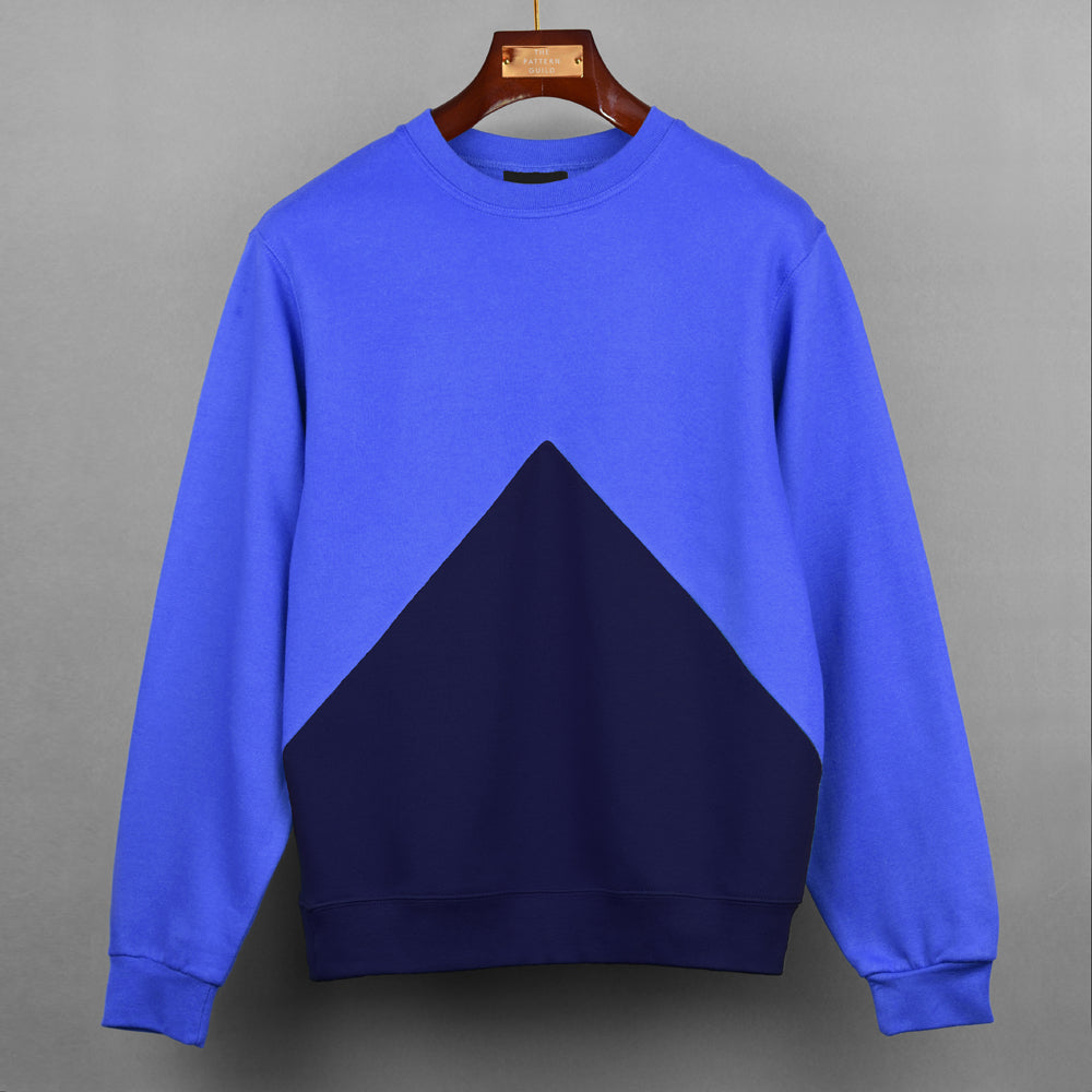 Custom Triangle Panel Sweatshirt