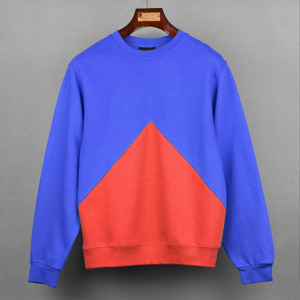 Custom Triangle Panel Sweatshirt