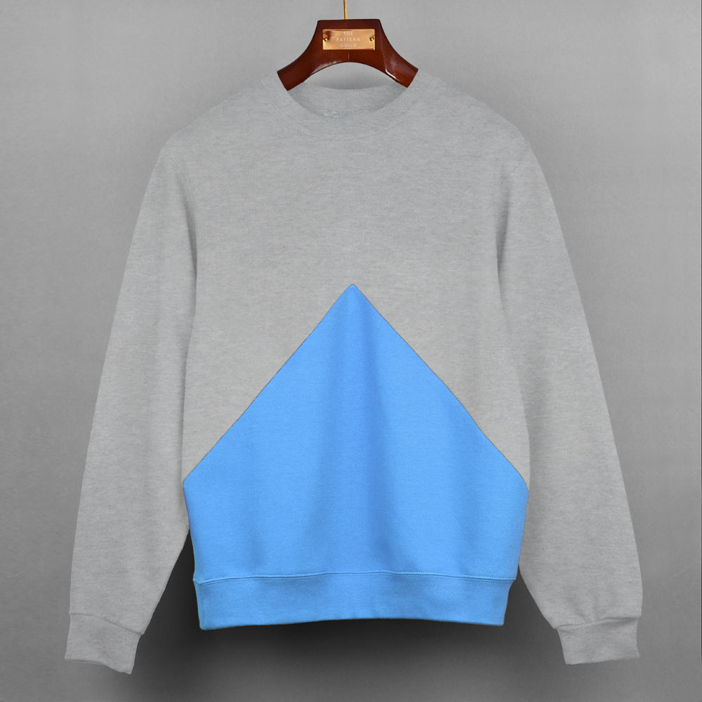 Custom Triangle Panel Sweatshirt