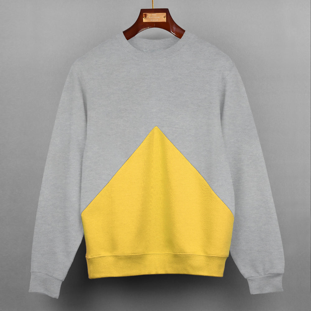Custom Triangle Panel Sweatshirt
