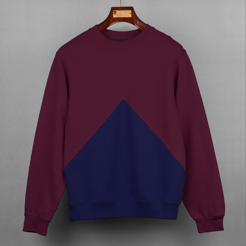 Custom Triangle Panel Sweatshirt