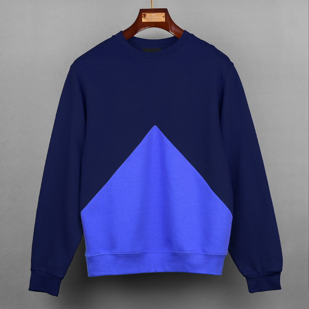 Custom Triangle Panel Sweatshirt