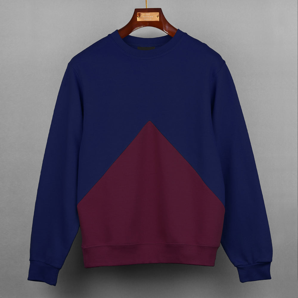 Custom Triangle Panel Sweatshirt