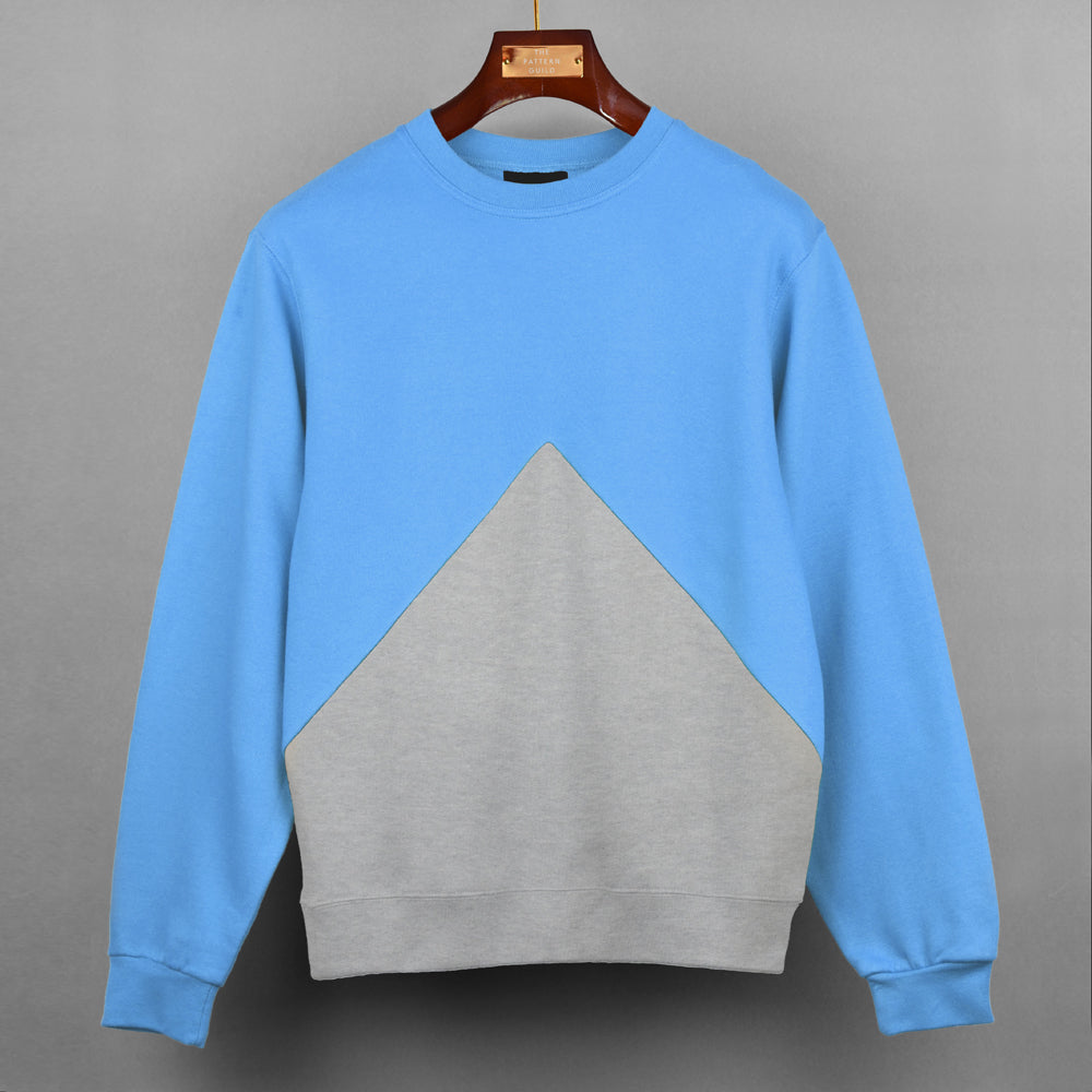Custom Triangle Panel Sweatshirt