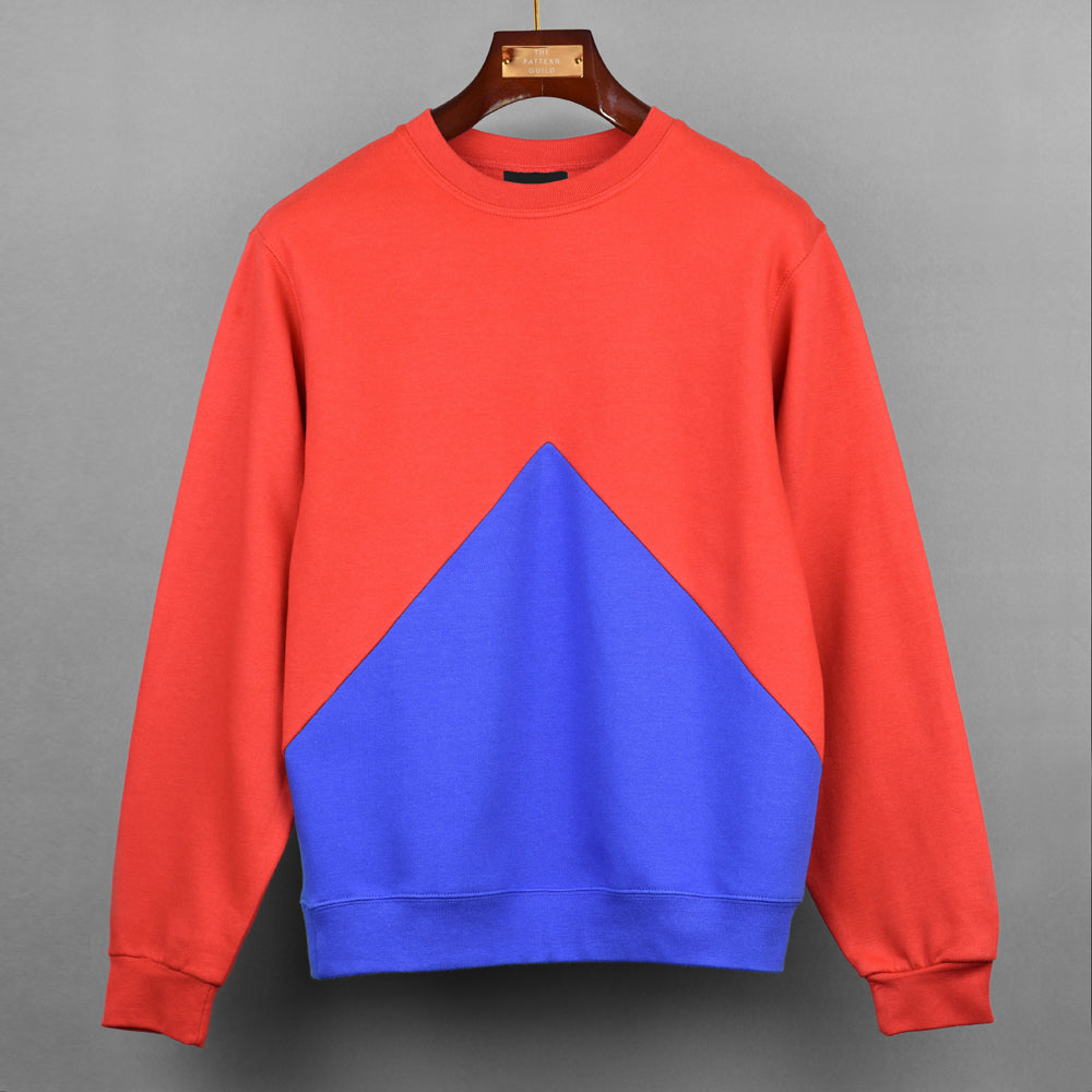 Custom Triangle Panel Sweatshirt