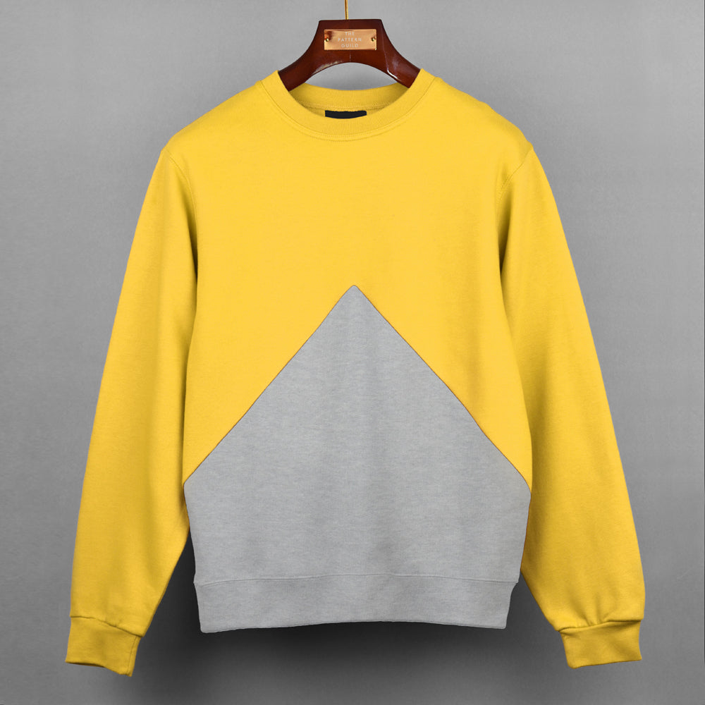 Custom Triangle Panel Sweatshirt
